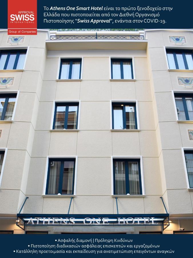 Athens One Smart Hotel Exterior foto